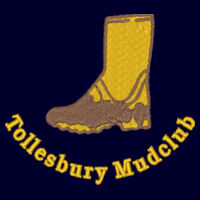 Tollesbury Mudclub Unisex 1/4 zip fleece Design