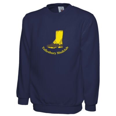 Tollesbury Mudclub Large Print Unisex Sweatshirt Thumbnail